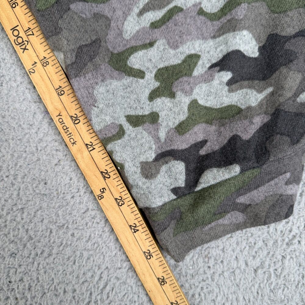 TIME AND TRU Camo Sweatpants Women 4X Green Plus Size Knit Athleisure Drawstring - Picture 8 of 9